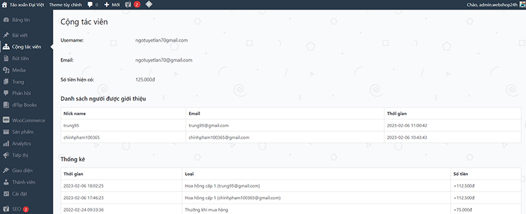 Website bán hàng của tập đoàn tảo xoắn Đại Việt (15)