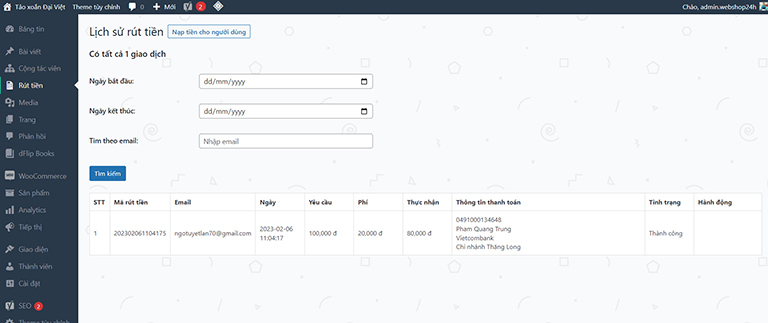 Website bán hàng của tập đoàn tảo xoắn Đại Việt (16)