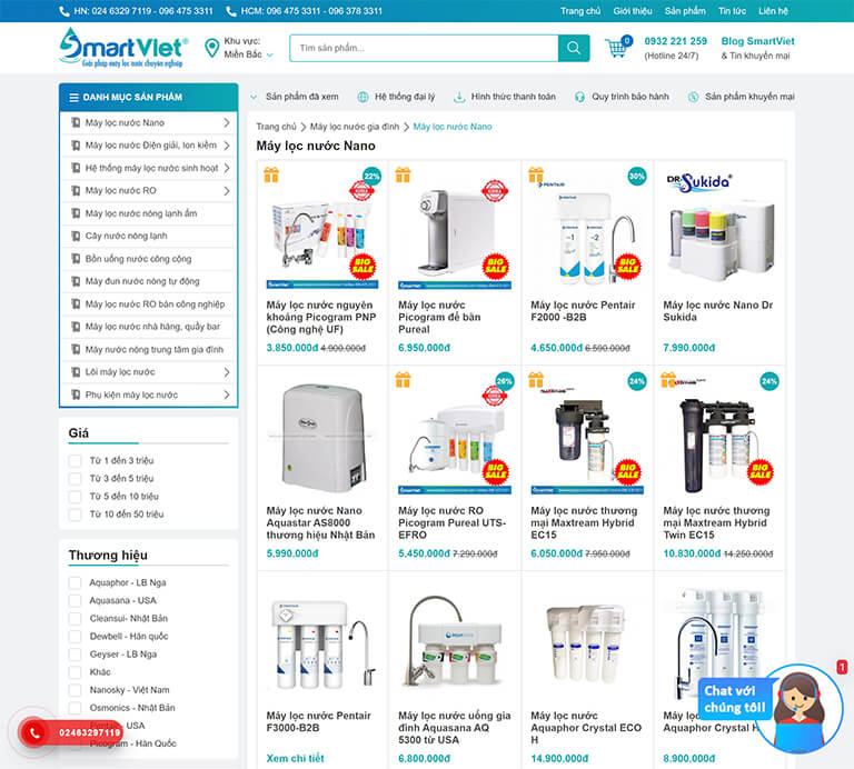 website bán hàng máy lọc nước (04)