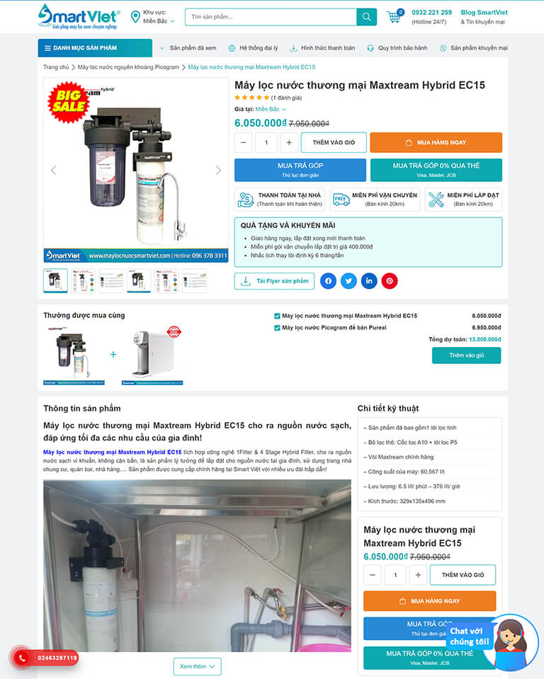 website bán hàng máy lọc nước (05)