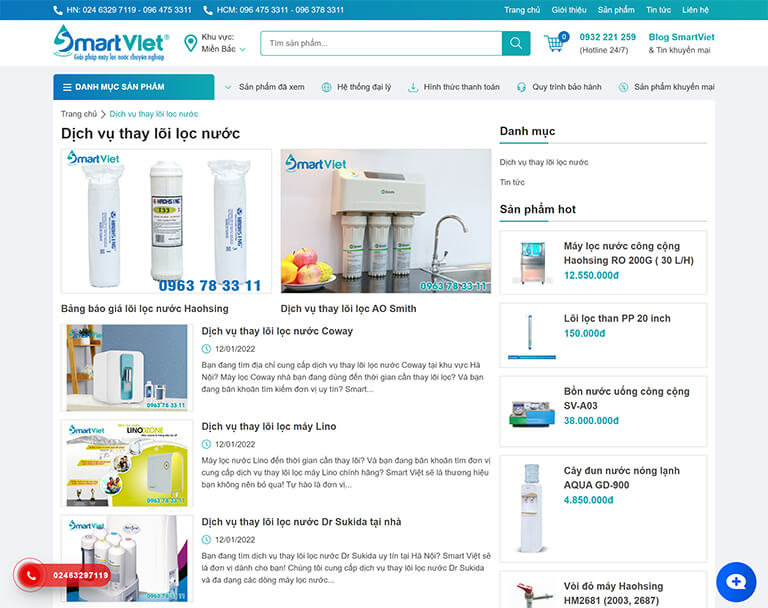 website bán hàng máy lọc nước (08)