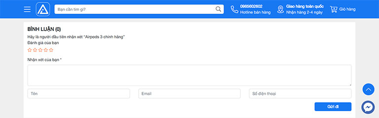 website bán phụ kiện Apple và đồ công nghệ (05)