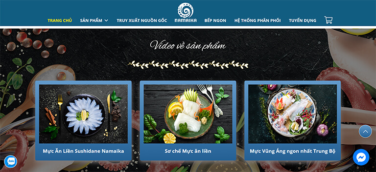 Website bán mực ăn liền của nhãn hiệu Namaika (03)