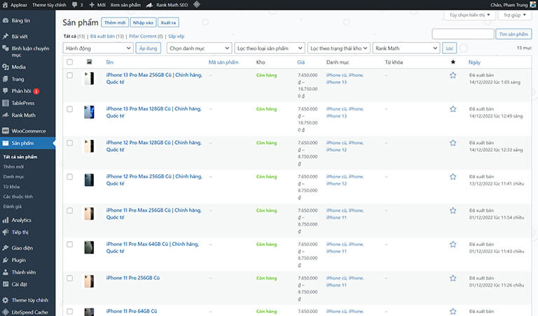 Dự án thiết kế Website chuyên bán điện thoại và cung cấp dịch vụ Apple (11)