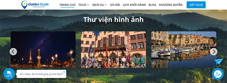 Website du lịch Golden Guide Travel (10)