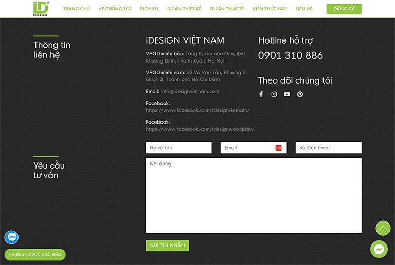 Website thiết kế kiến trúc và nội thất trường mầm non (12)